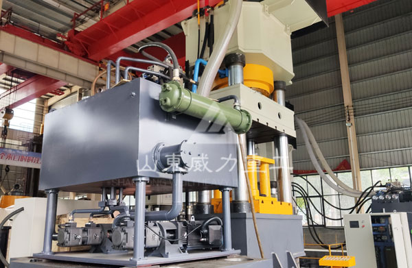 1250噸溫擠壓成型伺服油壓機